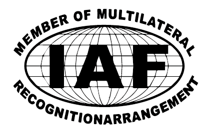 a IAF certificate icon