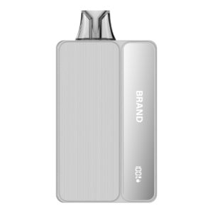 a grey disposable vape